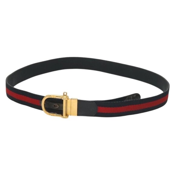 GUCCI Sherry Line Belt Leather 43.3\